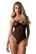 Transparent bodysuit Obsessive Novenes Black M/L