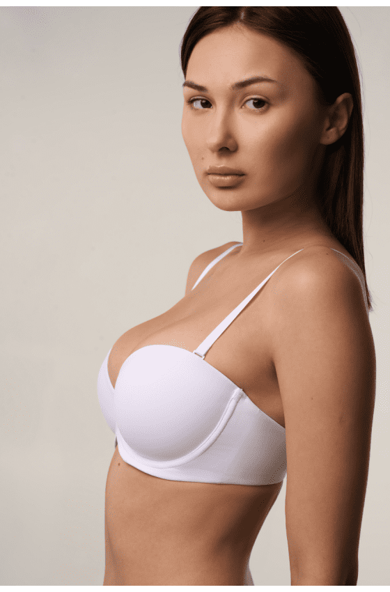 Balconette Bra Luna Erika L1524A0, White, 80B, 80B