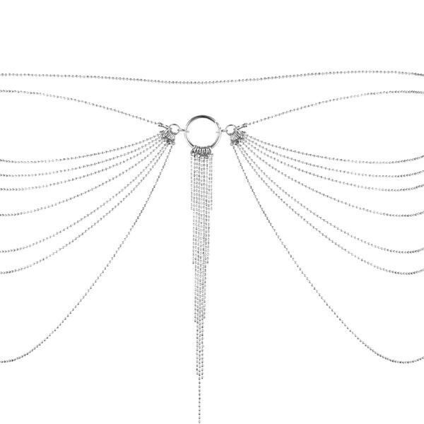 Ланцюжок трусики або ліф Bijoux Indiscrets Magnifique Waist Chain, прикраса на тіло SO2659 фото