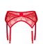 Obsessive Aliosa Lace Garter Belt, Red, 2XL, 3XL, 2XL/3XL