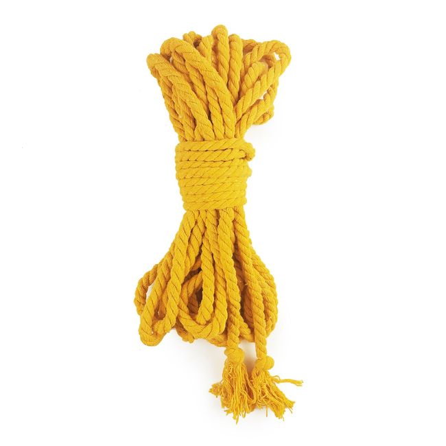 Бавовняна мотузка BDSM 8 метрів, 6 мм SO5214 фото