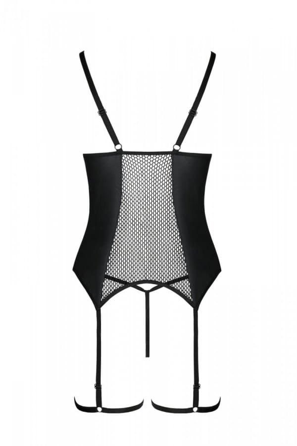 Mesh corset Passion Beth Black 2XL/3XL