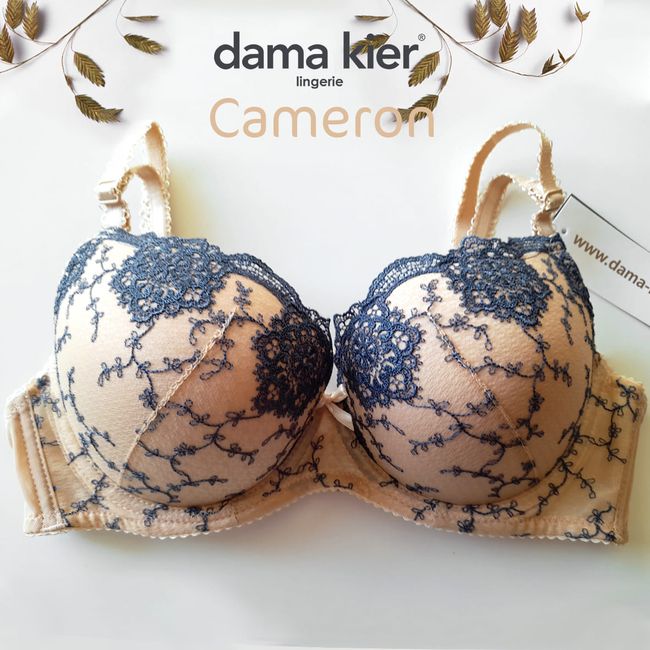 Бюстгальтер формованный с пуш-ап Dama Kier Cameron Бежевый 80C 88870 фото