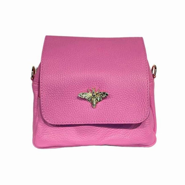 Шкіряний клатч Italian Bags 11946 11946_roze фото