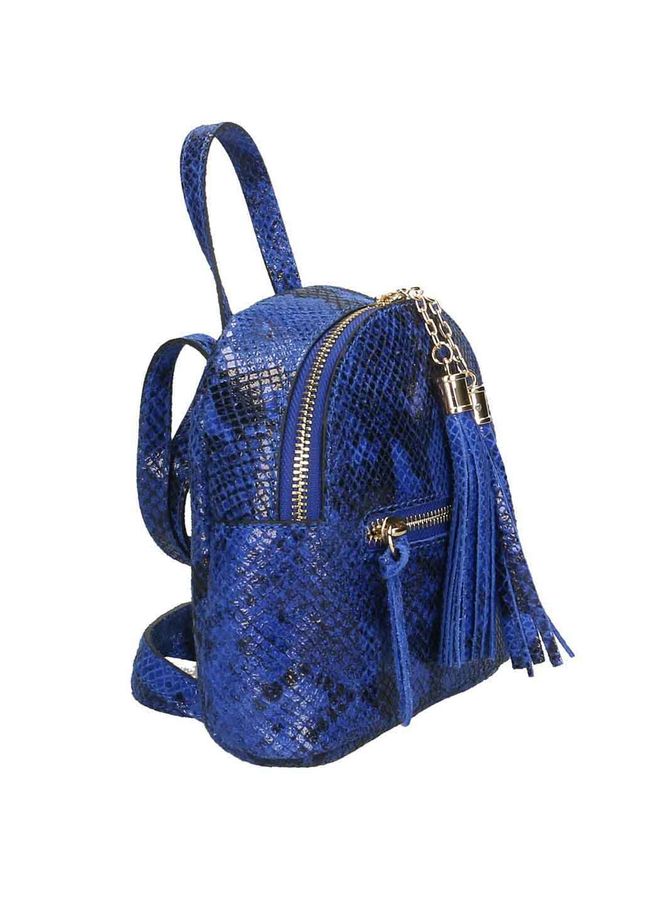 Рюкзак шкіряний Italian Bags 188432 188432_blue фото