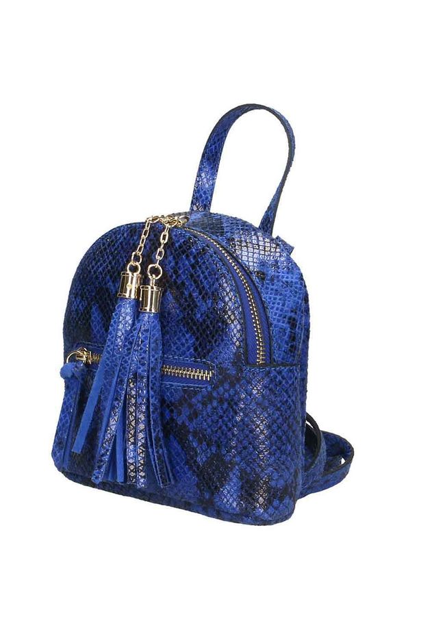 Рюкзак шкіряний Italian Bags 188432 188432_blue фото