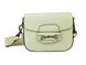 Women's crossbody handbag with a wide strap Firenze Italy F-IT-061WB, Light beige