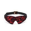 Маска на глаза Liebe Seele Victorian Garden Blindfold Красно-черная One Size