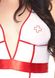 Костюм сексуальний медсестры Leg Avenue Roleplay Nightshift Nurse XL/2XL Бело-красный SO7890 фото 5