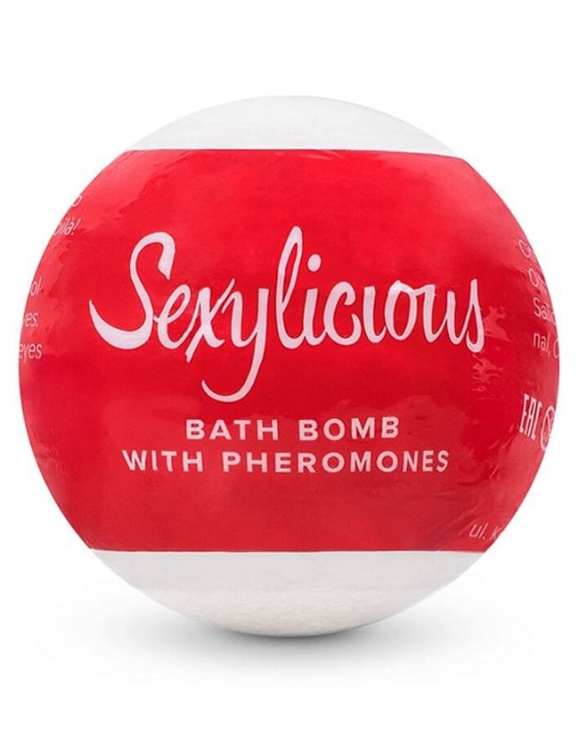 Бомбочка для ванни з феромонами Obsessive Bath bomb with pheromones Sexy SO7710 фото