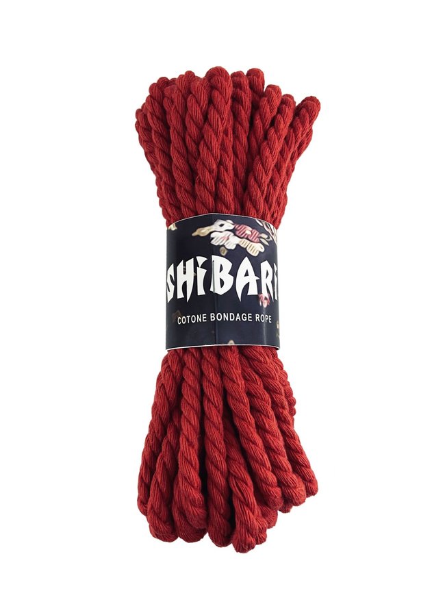 Бавовняна мотузка для шібарі Feral Feelings Shibari Rope, 8 м