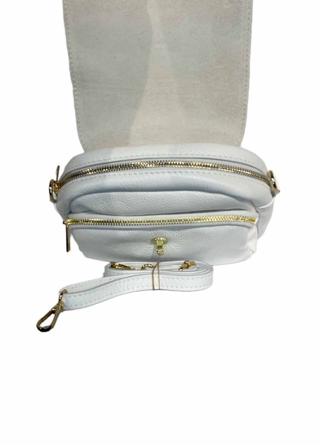 Кожаный клатч Italian Bags 11946 11946_white фото