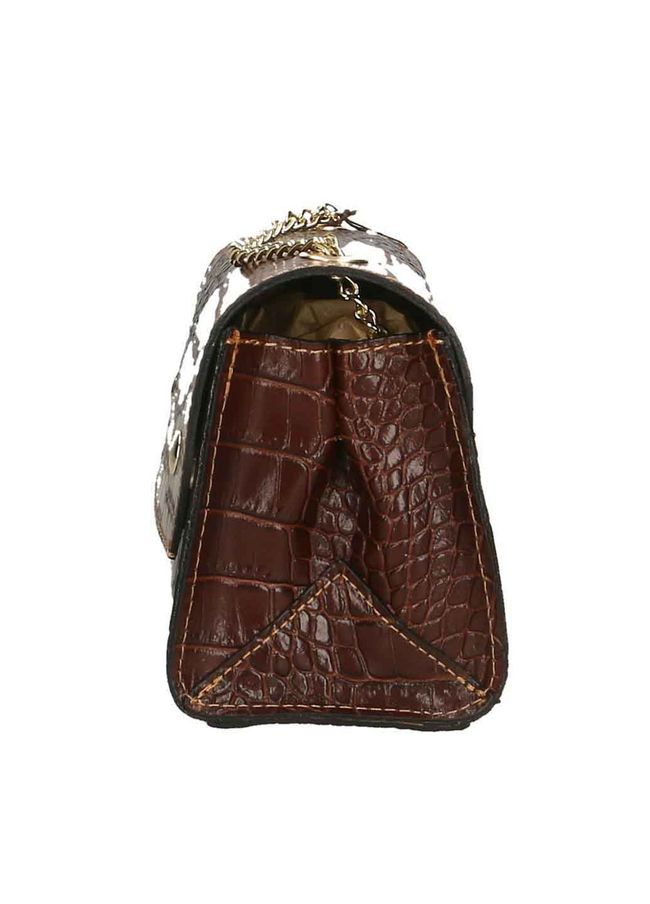 Сумка кожаная кросс-боди Italian Bags 532177 532177_dark_brown фото