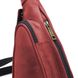 Сумка рюкзак слинг кожаная на одно плечо 3026-3md TARWA 1, Красный