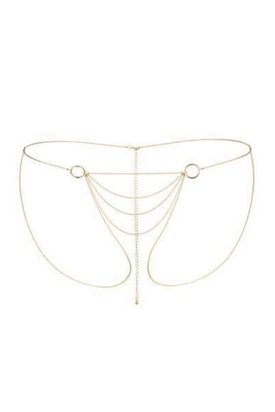 Ланцюжок-трусики Bijoux Indiscrets Magnifique Bikini Chain, прикраса для тіла SO2662 фото