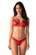 Spectacular set under latex Obsessive Aliosa, Red, 2XL, 3XL, 2XL/3XL