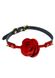Розкішний кляп у вигляді троянди Zalo Rose Ball Gag, подвійне використання SO6690 фото 1