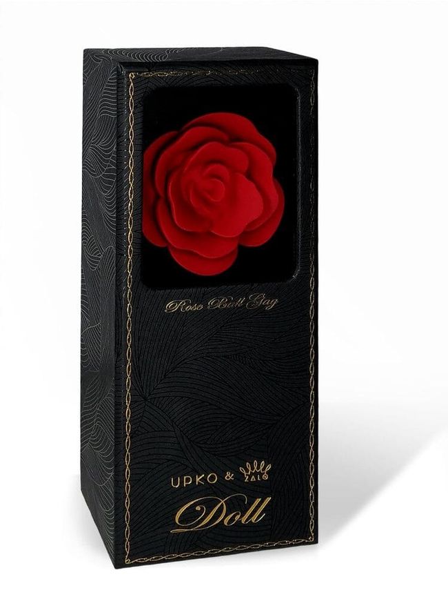 Роскошный кляп в виде розы Zalo Rose Ball Gag, двойное использование SO6690 фото