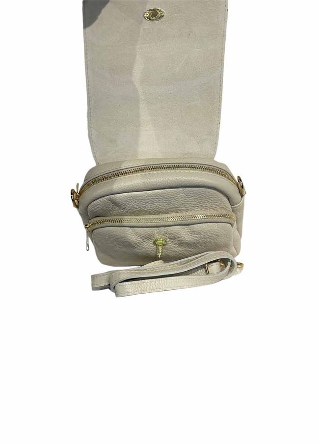 Шкіряний клатч Italian Bags 11946 11946_beige фото