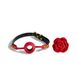 Розкішний кляп у вигляді троянди Zalo Rose Ball Gag, подвійне використання SO6690 фото 2