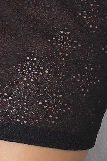 Сорочка приталена Passion CAROLYN CHEMISE чорна PS1062 фото