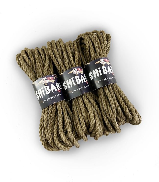 Джутова мотузка для шібарі Feral Feelings Shibari Rope, 8 м SO4006 фото