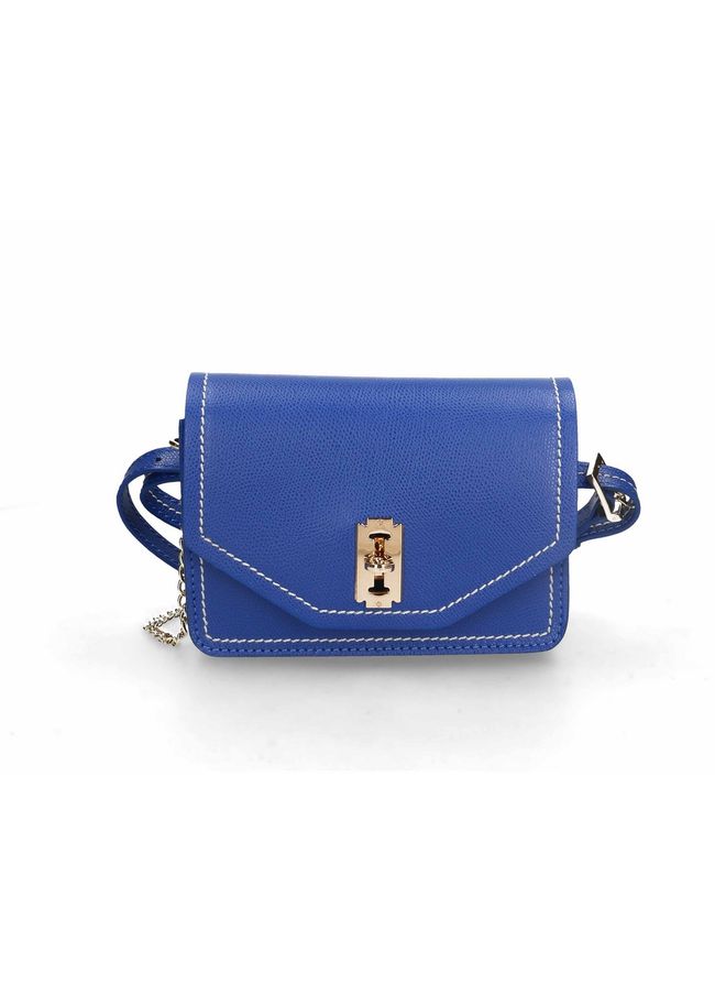 Стильная сумка кросс-боди с цепочкой Italian Bags 1788 1788_blue фото