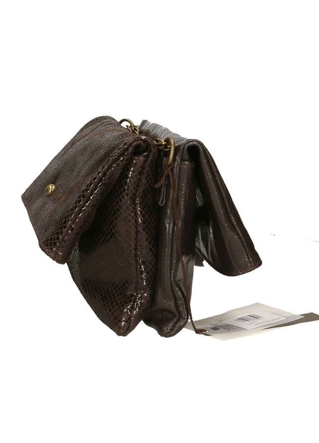 Двусторонний кожаный клатч Italian Bags 542013 542013_dark_brown фото