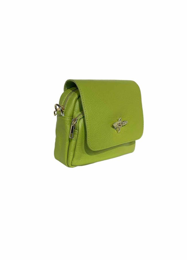 Кожаный клатч Italian Bags 11946 11946_green фото
