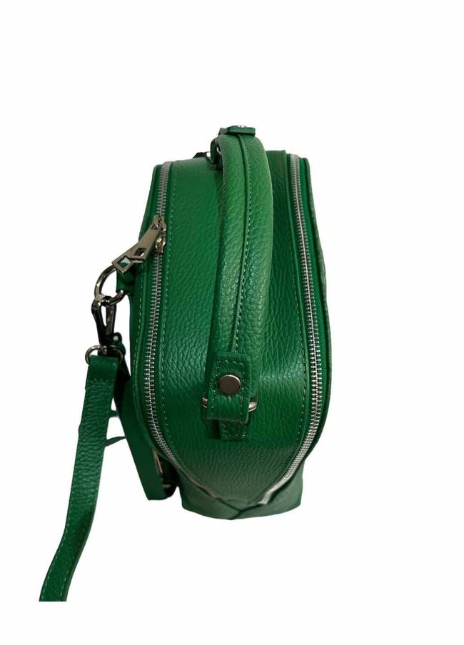 Рюкзак шкіряний Italian Bags 1057 Зелений 1057_green фото