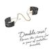 Наручники металлические, стильные браслеты Bijoux Indiscrets Desir Metallique Handcuffs SO2663 фото 5