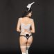 Эротический костюм зайки JSY Малышка Черри Бело-черный S/M SO3697 фото 2