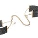 Наручники металлические, стильные браслеты Bijoux Indiscrets Desir Metallique Handcuffs SO2663 фото 2
