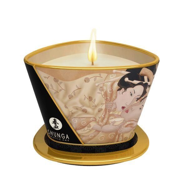 Массажная свеча с афродизиаками Shunga Massage Candle (170 мл) SO2511 фото
