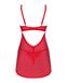 Obsessive Chilisa babydoll, Red, XS, S