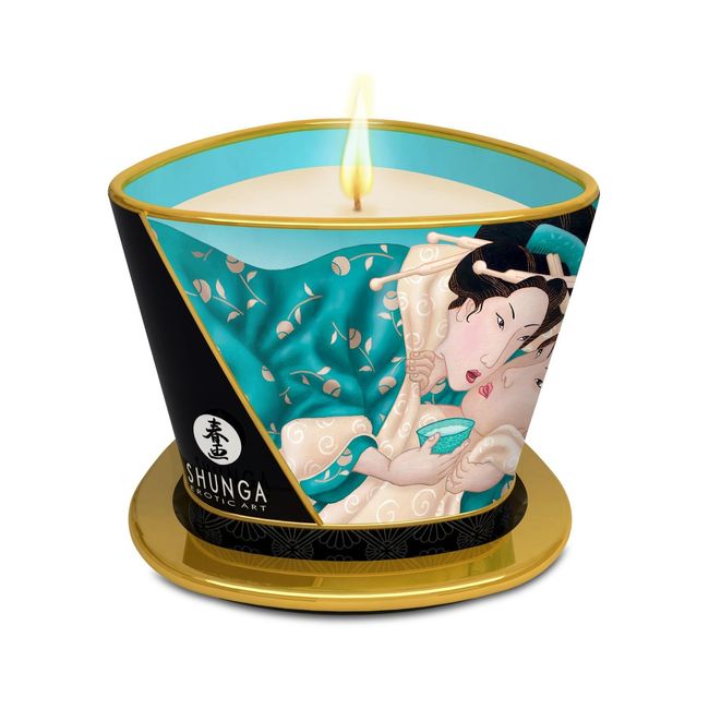 Массажная свеча с афродизиаками Shunga Massage Candle (170 мл) SO3343 фото