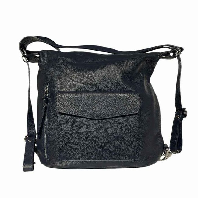 Рюкзак кожаный Italian Bags 11135 11135_dark_blue фото
