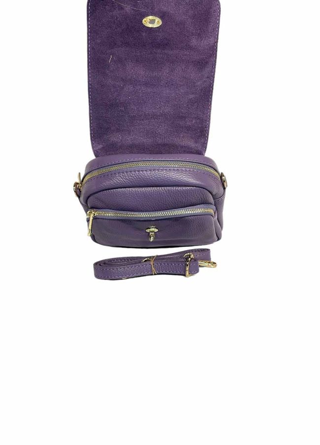 Кожаный клатч Italian Bags 11946 11946_viola фото