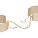 Наручники металлические, стильные браслеты Bijoux Indiscrets Desir Metallique Handcuffs SO2664 фото 2