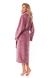 Warm long robe L&L 2312 Lux (Old Rose), Old rose, L