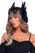 Повязка на голову с перьями Leg Avenue Feather headband SO7944 фото 1