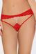 Lace panties Cofashion Antiope, Red, S, M, S/M