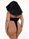 Эротический костюм-крест монашки (боди и головной убор) Откровенная Лана D&A Черно-белый XL SO5606 фото 2