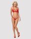 Lingerie set Obsessive 838-SET-3 Red S/M