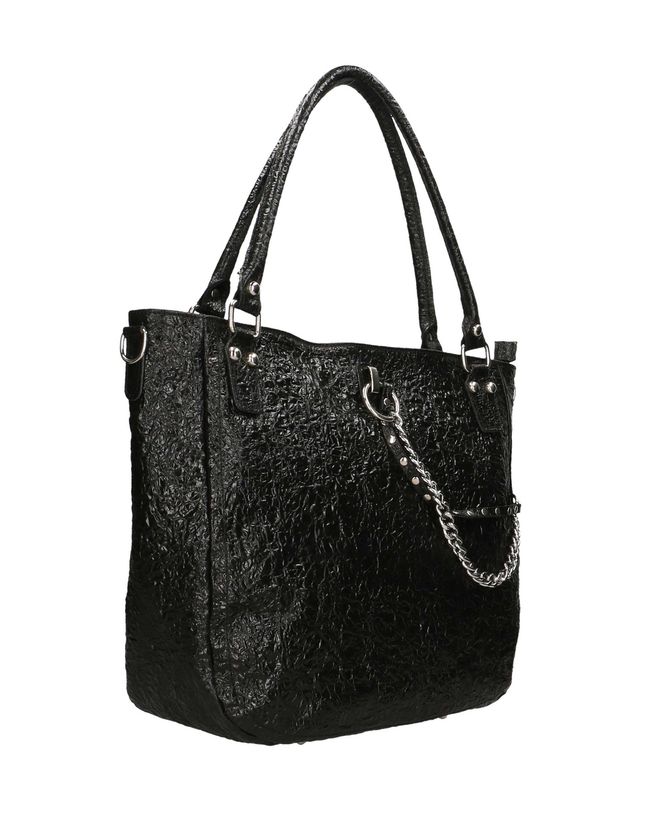 Сумка шкіряна шоппер Italian Bags 11606 11606_black фото