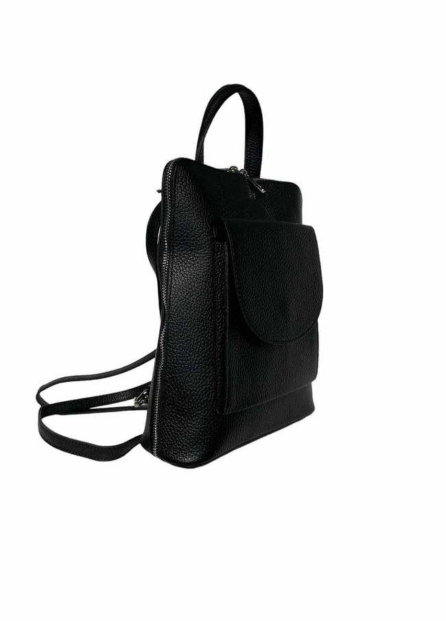 Рюкзак шкіряний Italian Bags 11942 Чорний 11942_black фото