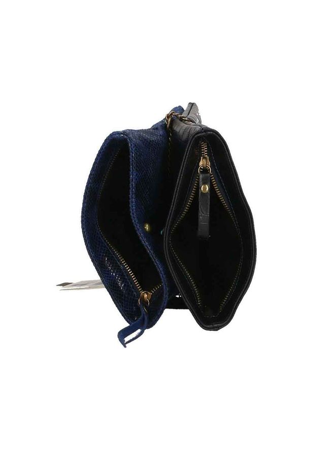 Двусторонний кожаный клатч Italian Bags 542013 542013_dark_blue фото