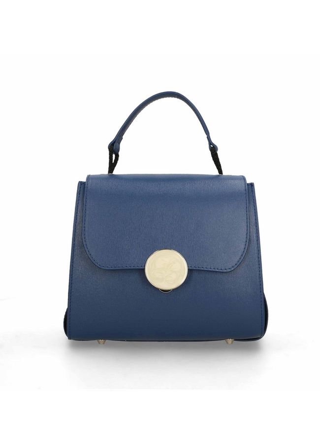 Ділова шкіряна сумка Italian Bags 10653 10653_blue фото