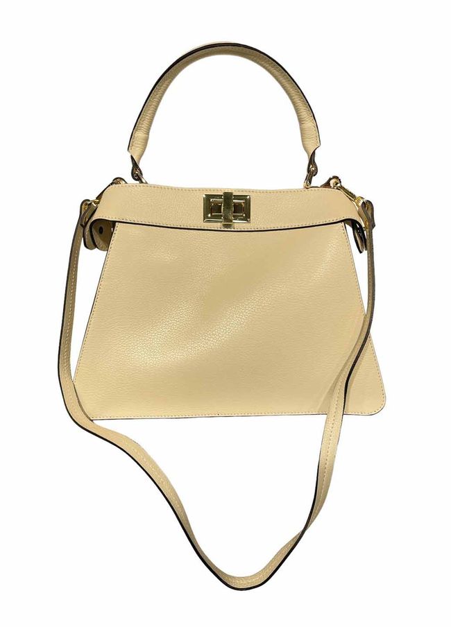Ділова шкіряна сумка Italian Bags 111086 111086_beige фото