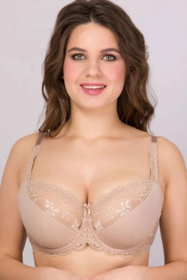 Semi-soft bra V.O.V.A Snezhana V54023 Beige 75H